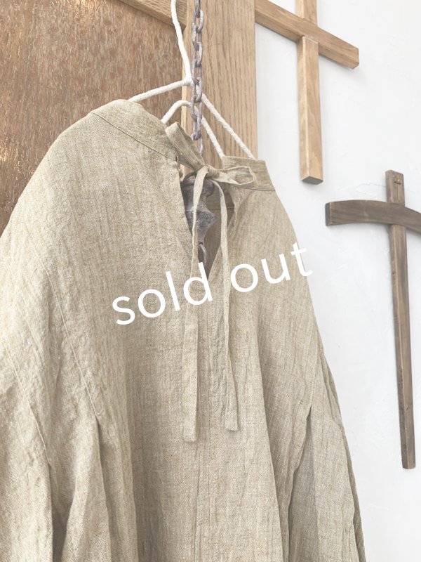 画像7: MARCHE' DE SOEUR／カフスプルオーバー・カーキベージュ (7)