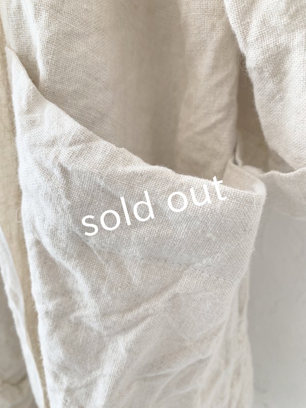 画像7: MARCHE' DE SOEUR/ジャケット・インペリアルヘンプ生成り (7)