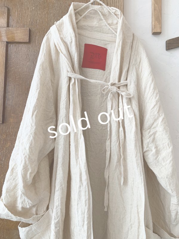 画像2: MARCHE' DE SOEUR/ジャケット・インペリアルヘンプ生成り (2)