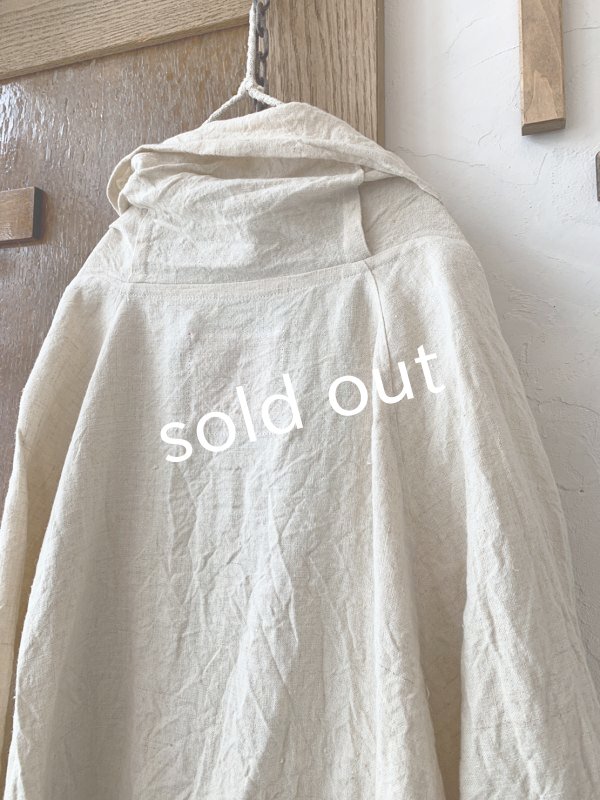 画像10: MARCHE' DE SOEUR/ジャケット・インペリアルヘンプ生成り (10)