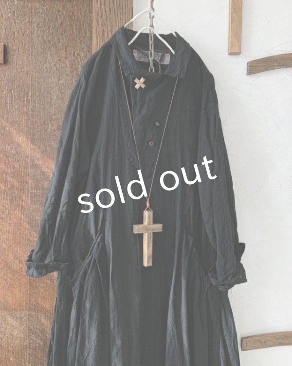 画像7: HALLELUJAH/Robe de Berger 羊飼いのローブ・Black (7)