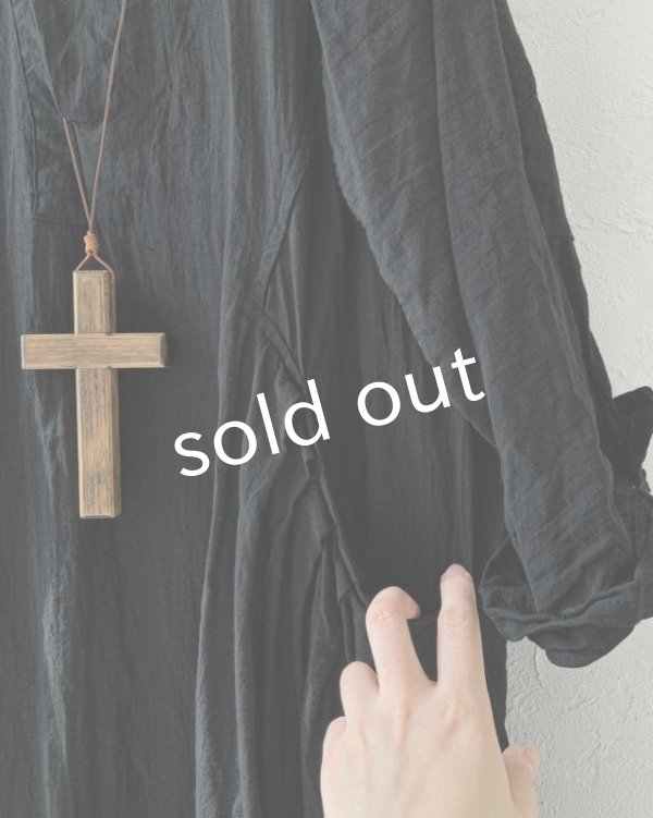 画像12: HALLELUJAH/Robe de Berger 羊飼いのローブ・Black (12)