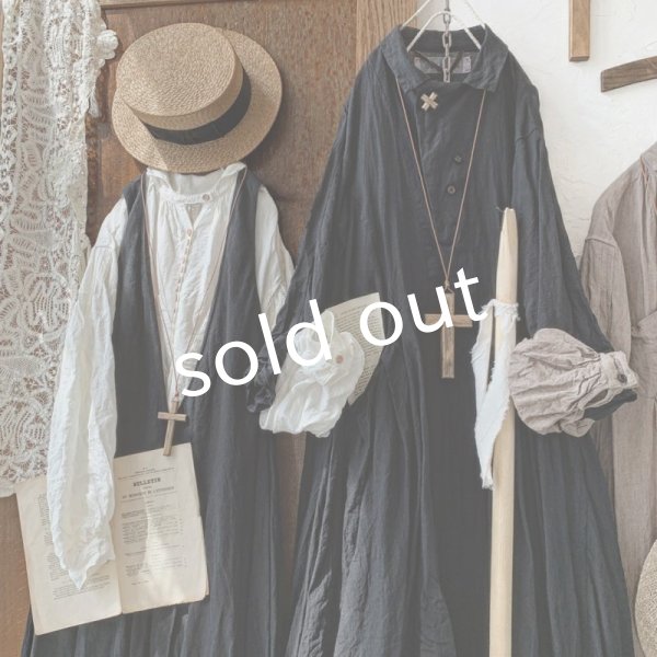 画像17: HALLELUJAH/Robe de Berger 羊飼いのローブ・Black (17)