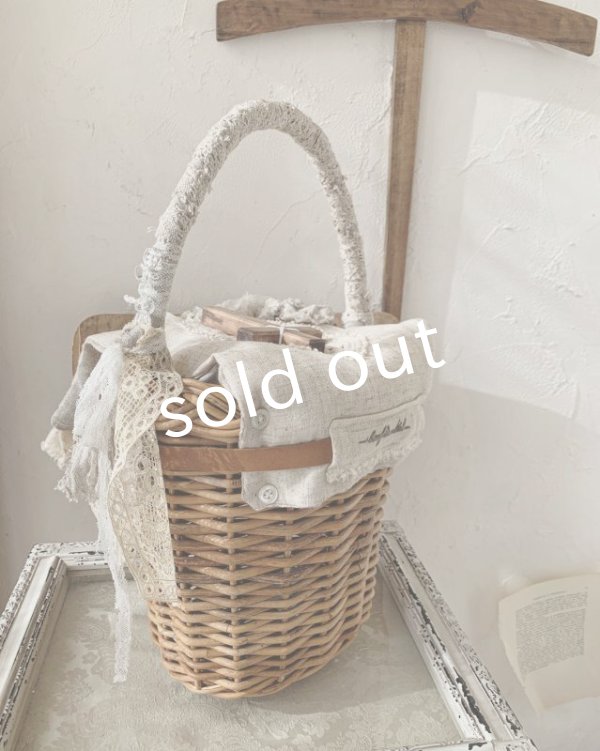 画像5: pollenbienco／アンティークレースと十字架のリリーバッグ (5)