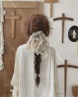 画像4: pollenbienco／アンティークレースと十字架のウィッグバレッタ・B (4)