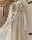 画像5: pollenbienco／アンティークレースのローブドレス (5)