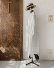 画像12: HALLELUJAH／1890's Bourgeron 羊飼いシャツワンピース・Off White（110cm丈） (12)
