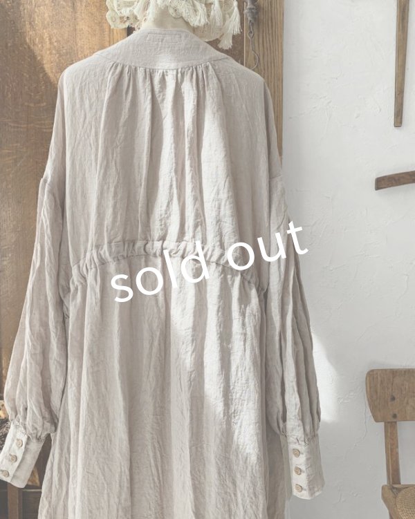 画像11: MARCHE' DE SOEUR／祈りのワンピース・くすみピンク (11)