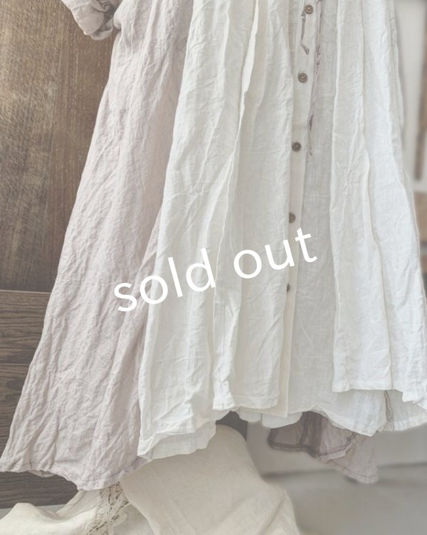 画像9: MARCHE' DE SOEUR／祈りのワンピース・くすみピンク (9)