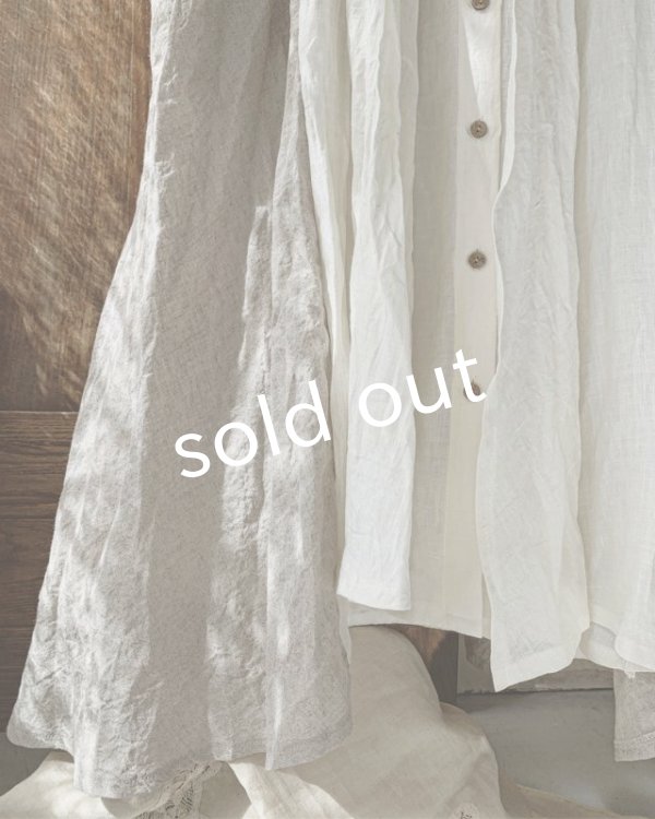 画像10: MARCHE' DE SOEUR／祈りのワンピース+pollenbiencoアンティークレースの首飾り・エクリュ (10)