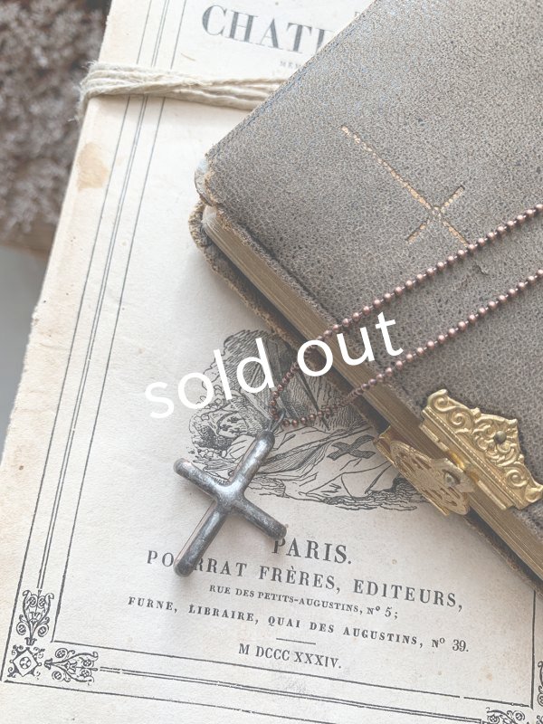 画像3: caco grass works/クロスペンダント・copper(小) (3)