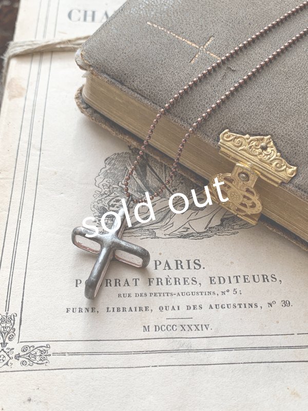 画像5: caco grass works/クロスペンダント・copper(小) (5)