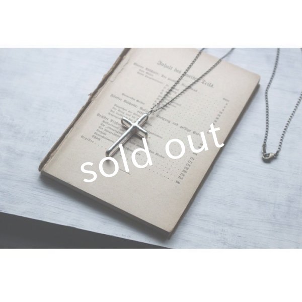 画像9: caco grass works/クロスペンダント・silver(大) (9)