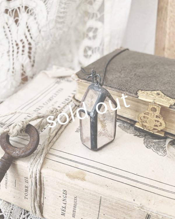 画像4: caco grass works／お花入り教会のペンダント・ミモザ (4)