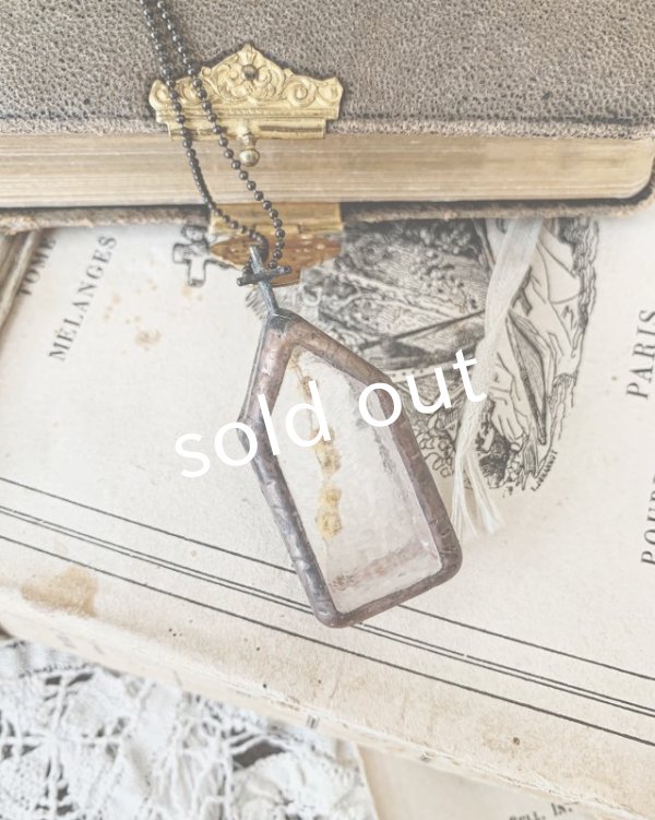 画像6: caco grass works／お花入り教会のペンダント・ミモザ (6)