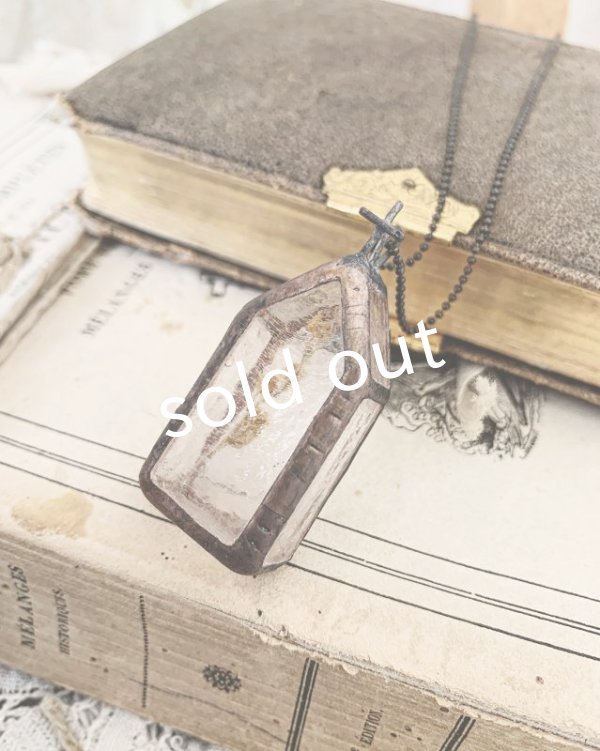 画像3: caco grass works／お花入り教会のペンダント・ミモザ (3)