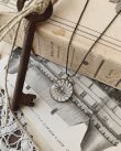 画像5: caco grass works／ヴィンテージガラスボタンのペンダント・copper (5)