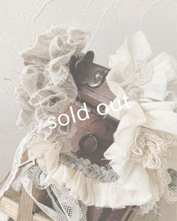 画像6: pollenbienco/十字架とチェコ製ガラスのカボションのネックレス・マリア (6)