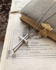 画像1: caco grass works／クロスペンダント・silver（大） (1)