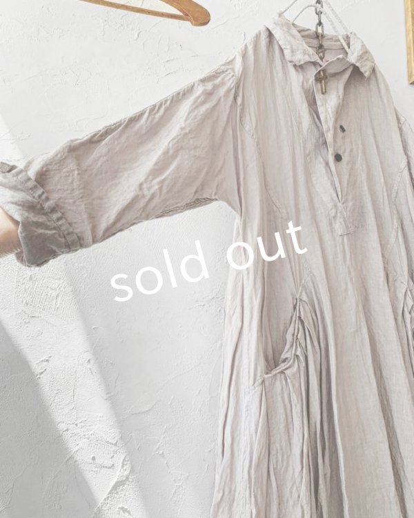 画像8: HALLELUJAH／Robe de Berger 羊飼いのローブ・light gray (8)