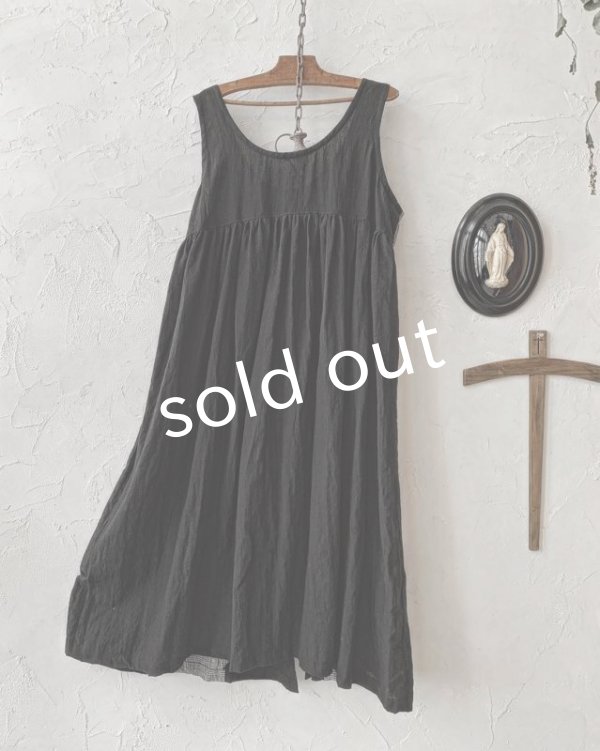 画像8: shizuka's & MARCHE３点セット／ロベリアのドレス・グレンチェック（前スリットタイプ） (8)