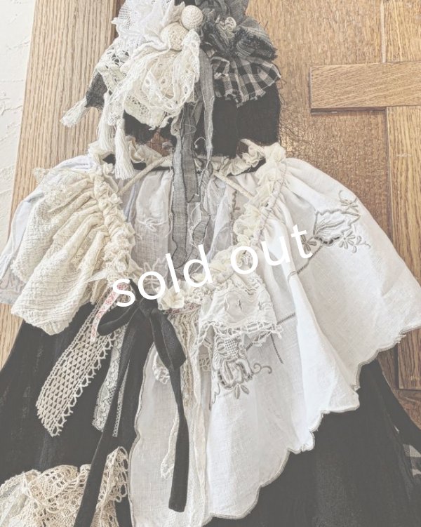 画像5: 【特別版】shizuka's & MARCHE３点セット／ロベリアのドレス・アンティークレースB（前スリットタイプ） (5)