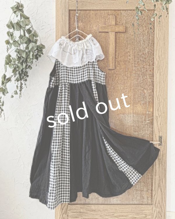 画像9: 【特別版】shizuka's & MARCHE３点セット／ロベリアのドレス・アンティークレースB（前スリットタイプ） (9)