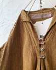 画像5: HALLELUJAH／Robe de femme de chambre 小間使いローブ衿付・antique-brown (5)