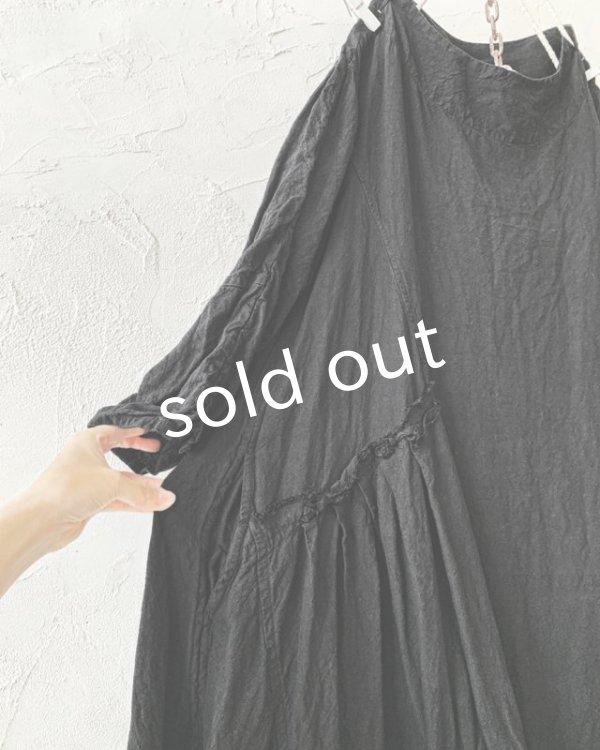 画像7: HALLELUJAH／1980's 羊飼いのローブ・black (7)