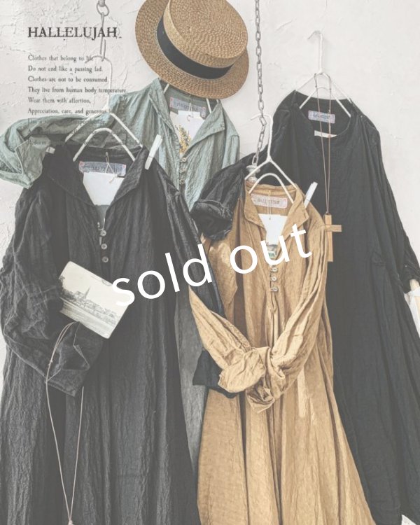 画像12: HALLELUJAH／1980's 羊飼いのローブ・black (12)