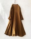 画像2: HALLELUJAH／Robe de femme de chambre 小間使いローブ衿付・antique-brown (2)