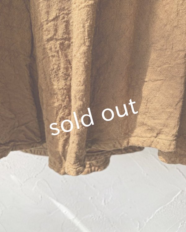 画像6: HALLELUJAH／Robe de femme de chambre 小間使いローブ衿付・antique-brown (6)