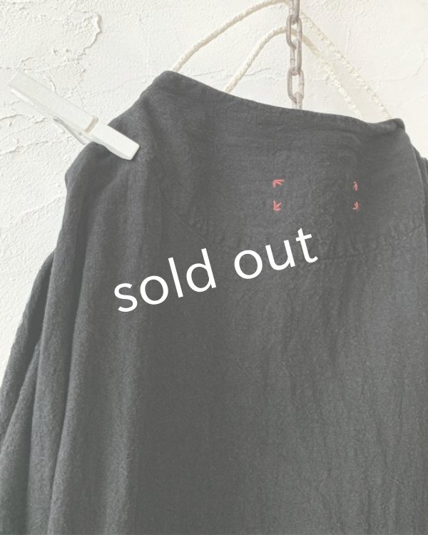 画像9: HALLELUJAH／1980's 羊飼いのローブ・black (9)