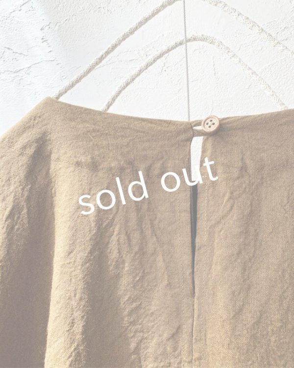 画像9: MARCHE' DE SOEUR／スモックチュニック・アンティークブラウン (9)