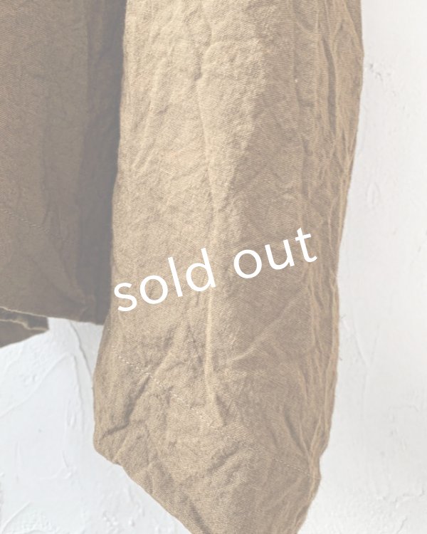 画像7: MARCHE' DE SOEUR／スモックチュニック・アンティークブラウン (7)