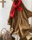画像11: MARCHE' DE SOEUR／スモックチュニック・アンティークブラウン (11)