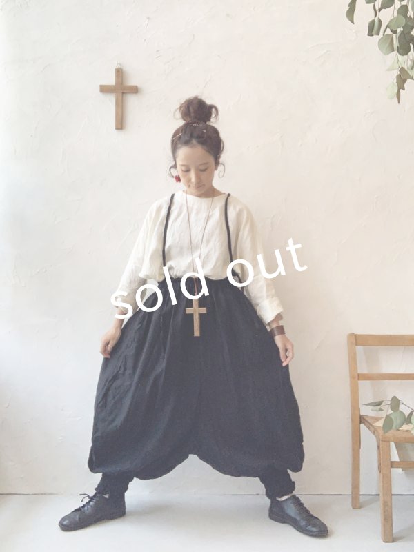 画像17: MARCHE' DE SOEUR／ピエロパンツ・ラティスチェック (17)