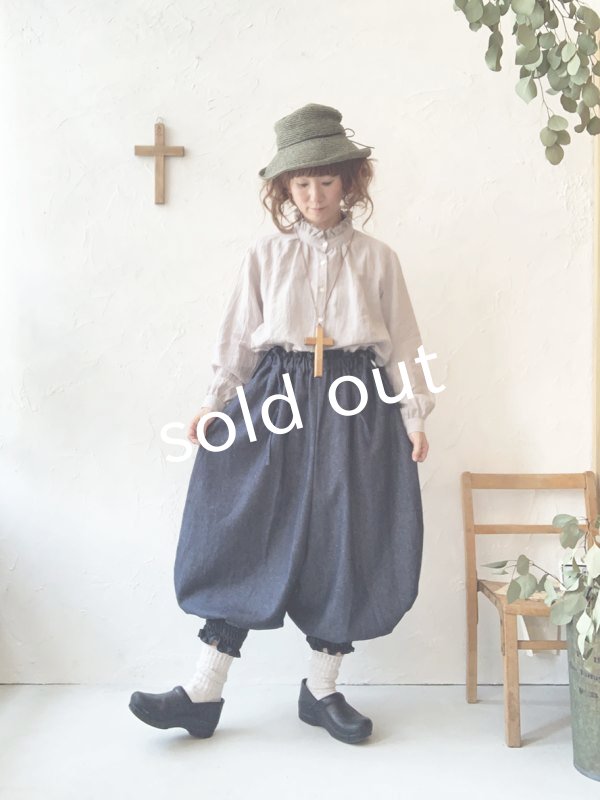 画像11: MARCHE' DE SOEUR／ピエロパンツ・ラティスチェック (11)