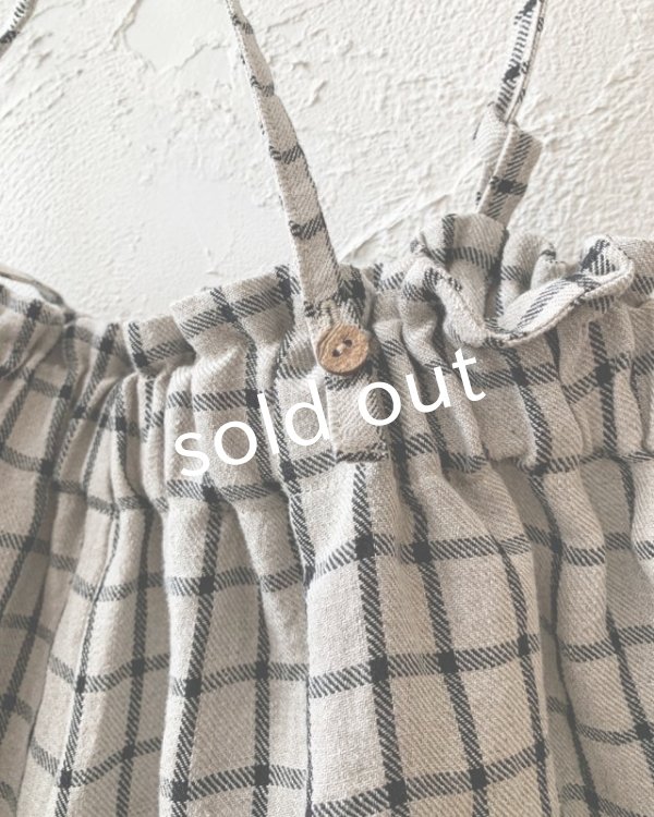 画像7: MARCHE' DE SOEUR／ピエロパンツ・ラティスチェック (7)