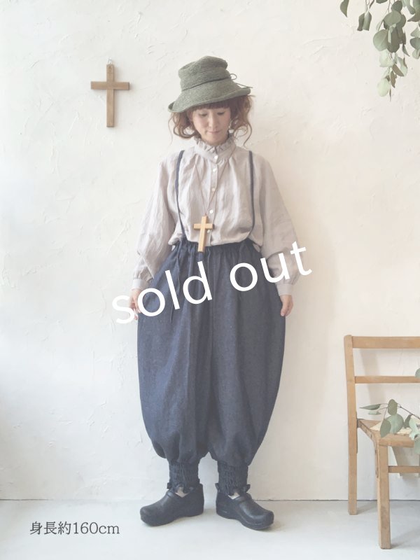 画像10: MARCHE' DE SOEUR／ピエロパンツ・ラティスチェック (10)