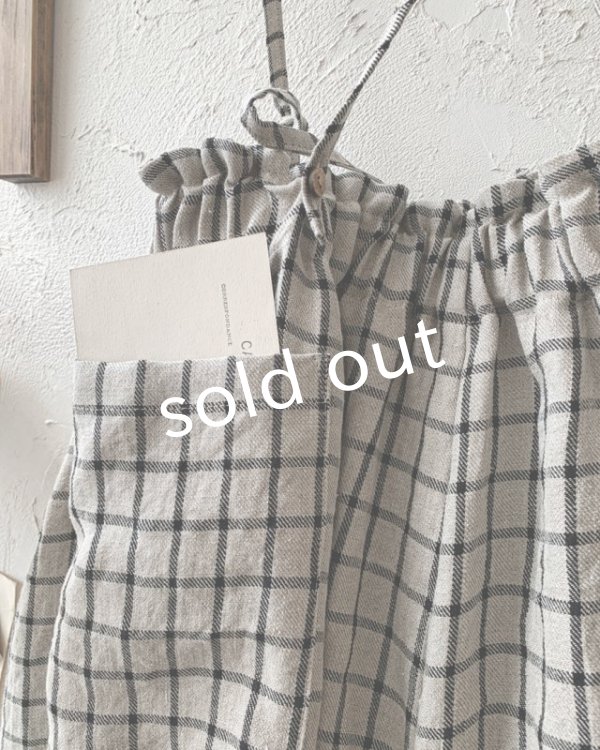 画像8: MARCHE' DE SOEUR／ピエロパンツ・ラティスチェック (8)