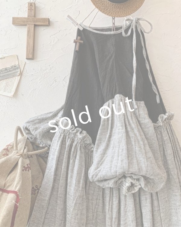 画像5: MARCHE' DE SOEUR／ブルターニュのワンピース・杢グレー (5)