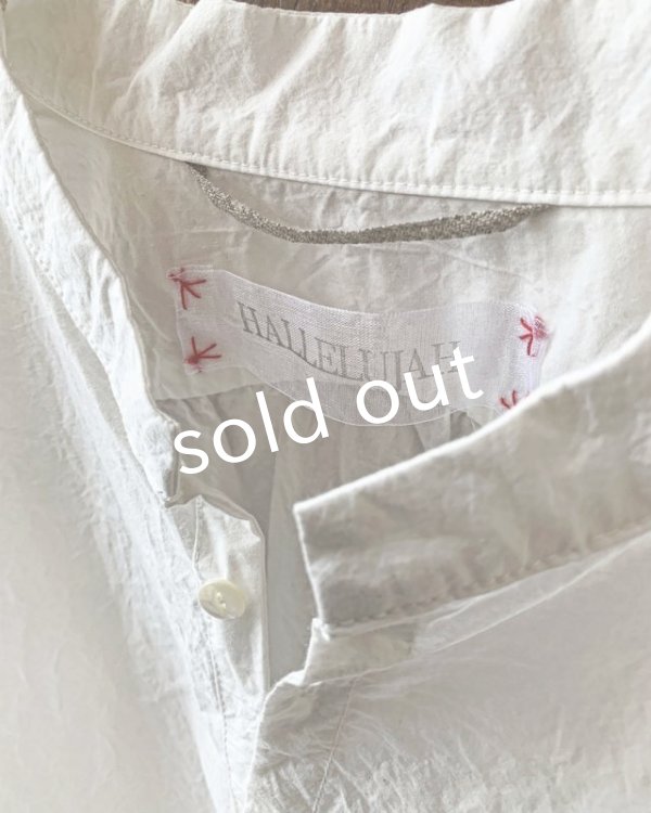 画像6: HALLELUJAH/Chemise Religieuse 修道女シャツ・Black (6)