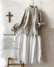 画像1: HALLELUJAH／Victorian Chemise ヴィクトリア時代のシャツ・Flax (1)