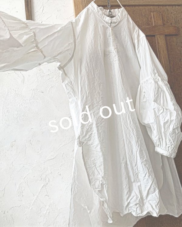 画像9: HALLELUJAH/Chemise Religieuse 修道女シャツ・Black (9)