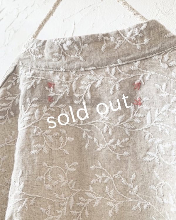 画像8: HALLELUJAH/Victorian Chemise ヴィクトリア時代のシャツ・Flax (8)