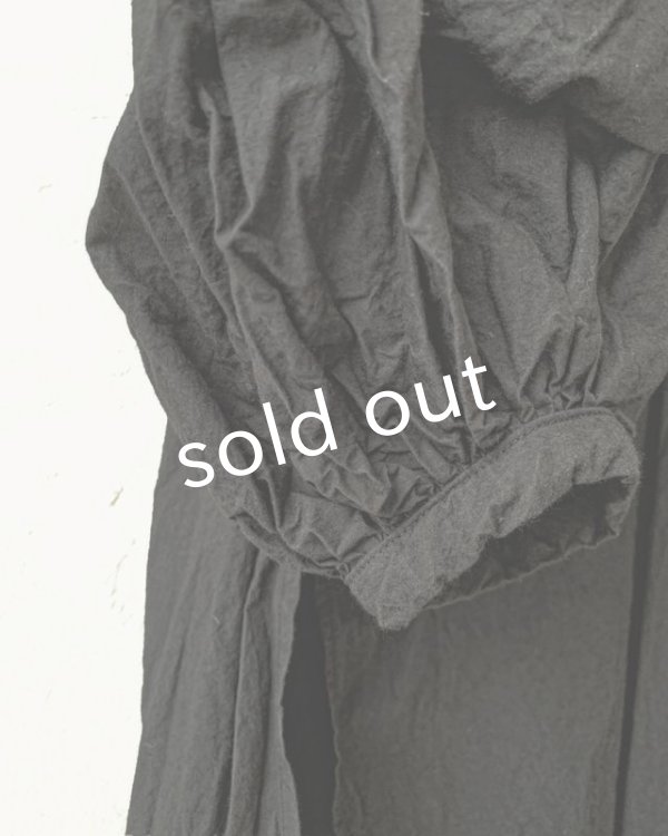 画像4: HALLELUJAH/Chemise Religieuse 修道女シャツ・Black (4)