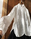 画像11: HALLELUJAH／Victorian Chemise ヴィクトリア時代のシャツ・Flax (11)