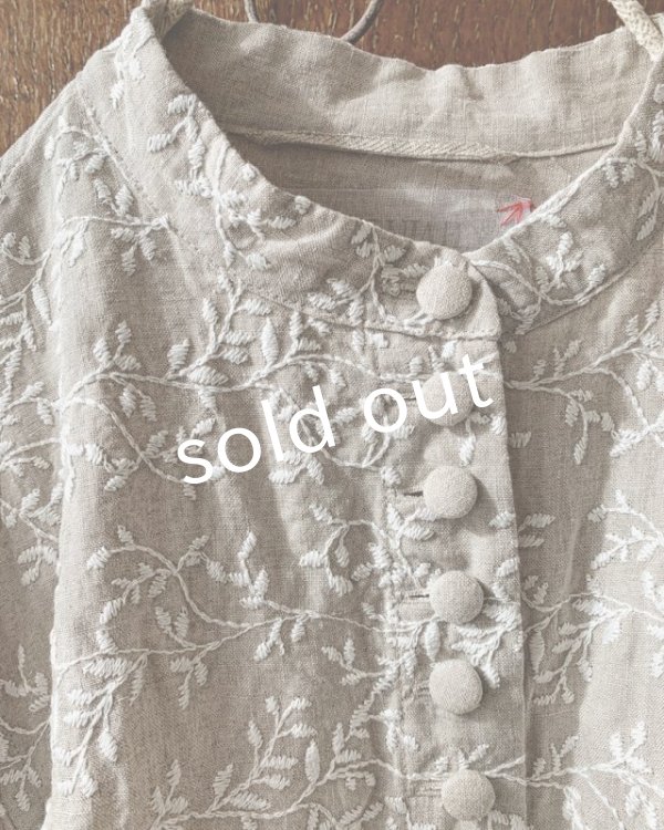 画像3: HALLELUJAH/Victorian Chemise ヴィクトリア時代のシャツ・Flax (3)