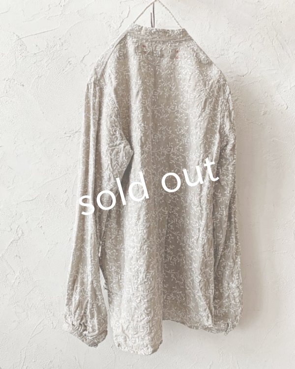 画像7: HALLELUJAH/Victorian Chemise ヴィクトリア時代のシャツ・Flax (7)